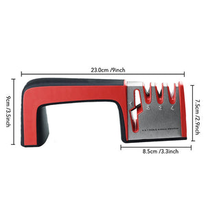 Amolador de faca 4 em 1