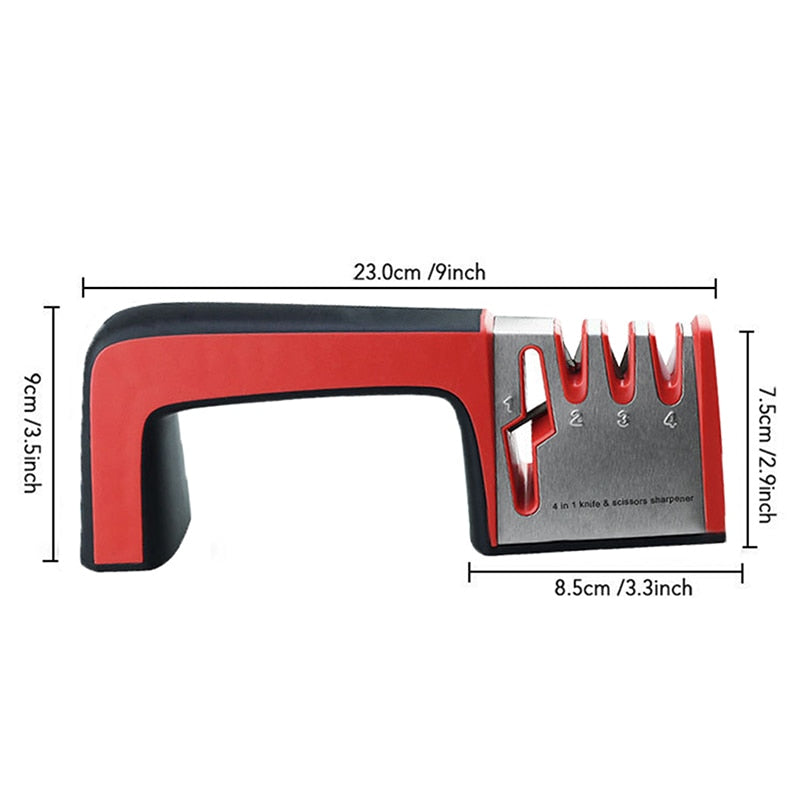 Amolador de faca 4 em 1